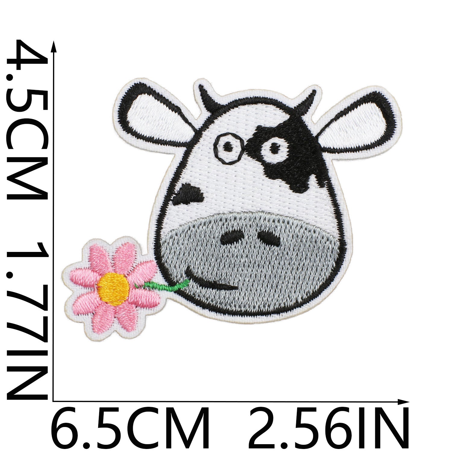 Wholesale Mother Cow Embroidery Cloth Patches